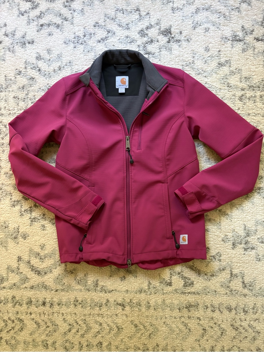 Carhartt Woman’s Raspberry Softshell Jacket